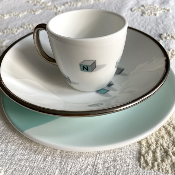 Tiffany Baby Tableware Bear Block 3 Piece Set - Picture 5 of 9